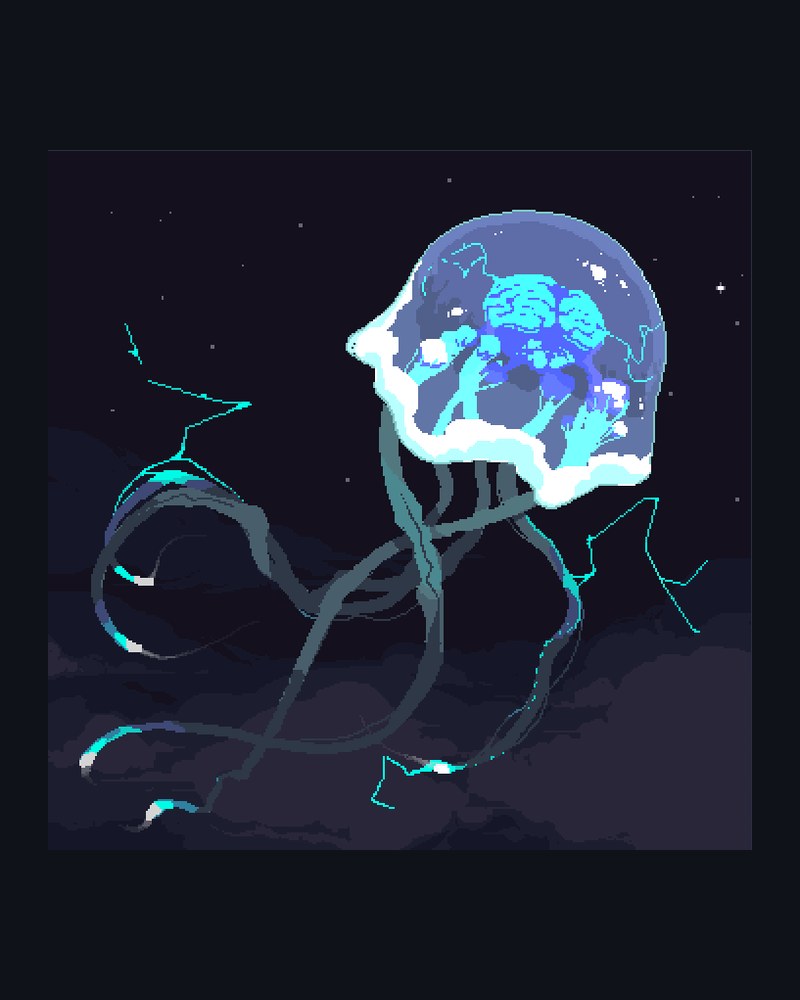 Una medusa (Jellyfish).