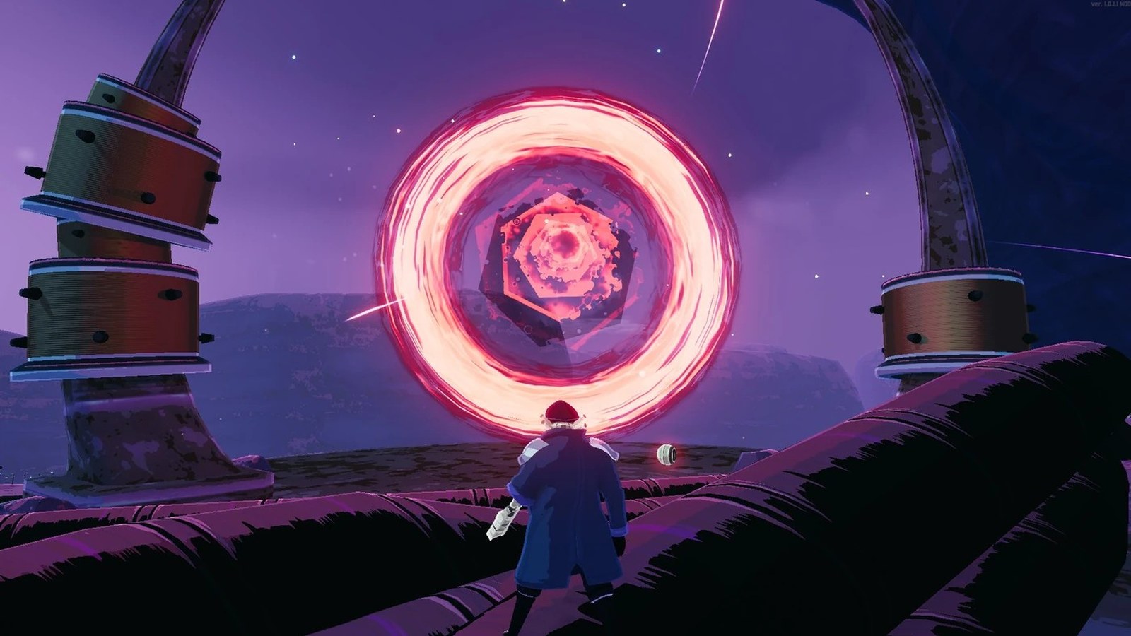 El portal de los Artefactos en los Prados Celestes (Sky Meadow).